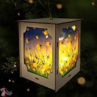LED 반딧불이 우드조명등 만들기 4인용