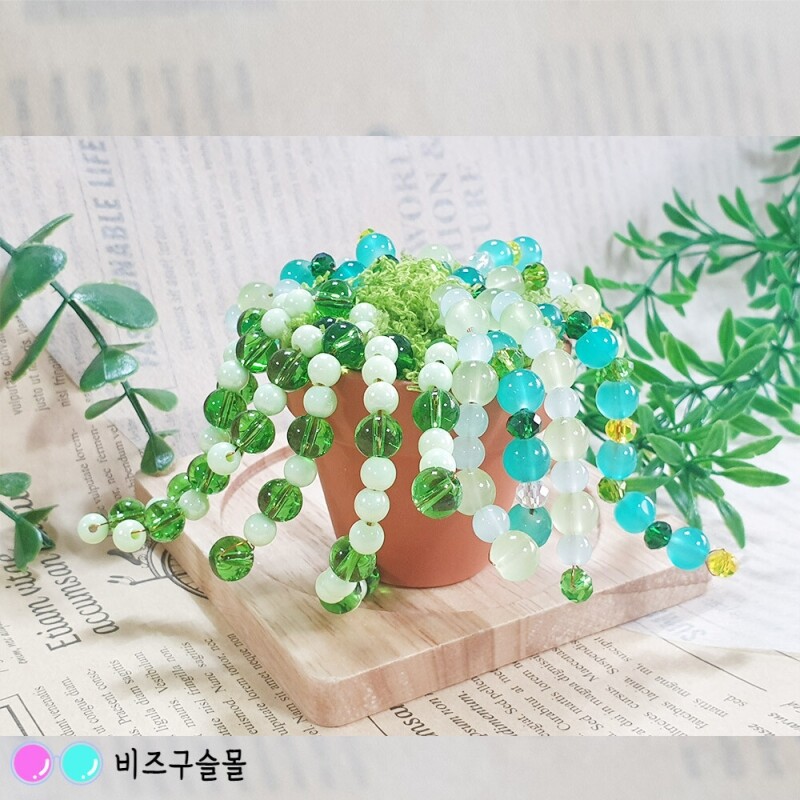 과학1번지 구정과학사,동글동글 비즈식물 만들기키트 비즈식물재료 플랜테리어