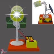 LED 태양광 탁상용등 태양전지판